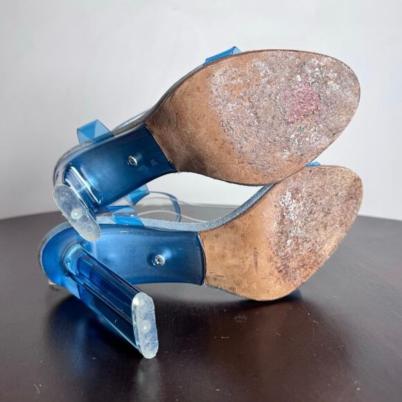 Yeezy Season 7 PVC Ankle Strap Sandals - Size 38 - Picture 9 of 9